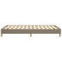 Estructura de cama de tela gris taupe 120x200 cm de vidaXL, Camas y somieres - Ref: Foro24-346806, Precio: 111,53 €, Descuent...