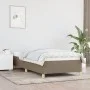 Taupe gray fabric bed frame 80x200 cm by vidaXL, Beds and slatted bases - Ref: Foro24-347121, Price: 97,53 €, Discount: %