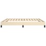 Cream fabric bed frame 160x200 cm by vidaXL, Beds and slatted bases - Ref: Foro24-346733, Price: 112,23 €, Discount: %