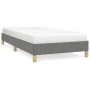 Dark gray fabric bed frame 80x200 cm by vidaXL, Beds and slatted bases - Ref: Foro24-346771, Price: 85,26 €, Discount: %