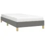 Dark gray fabric bed frame 80x200 cm by vidaXL, Beds and slatted bases - Ref: Foro24-346771, Price: 85,26 €, Discount: %