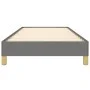 Dunkelgrauer Stoffbettrahmen 90x190 cm von vidaXL, Betten und Lattenroste - Ref: Foro24-346779, Preis: 94,60 €, Rabatt: %