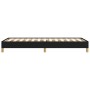 Estructura de cama de tela negro 80x200 cm de vidaXL, Camas y somieres - Ref: Foro24-346772, Precio: 75,63 €, Descuento: %