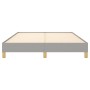 Light gray fabric bed frame 140x200 cm by vidaXL, Beds and slatted bases - Ref: Foro24-346818, Price: 103,25 €, Discount: %