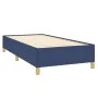 Black fabric bed frame 100x200 cm by vidaXL, Beds and slatted bases - Ref: Foro24-347147, Price: 74,46 €, Discount: %