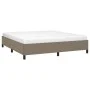 Taupegrauer Bettrahmen aus Stoff, 180 x 200 cm von vidaXL, Betten und Lattenroste - Ref: Foro24-347086, Preis: 154,96 €, Raba...