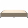 Taupe gray fabric bed frame 180x200 cm by vidaXL, Beds and slatted bases - Ref: Foro24-347086, Price: 160,30 €, Discount: %