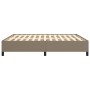 Taupe gray fabric bed frame 180x200 cm by vidaXL, Beds and slatted bases - Ref: Foro24-347086, Price: 160,30 €, Discount: %