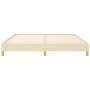 Cream fabric bed frame 180x200 cm by vidaXL, Beds and slatted bases - Ref: Foro24-346839, Price: 127,55 €, Discount: %