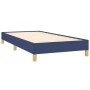 Estructura de cama de tela azul 90x200 cm de vidaXL, Camas y somieres - Ref: Foro24-346792, Precio: 71,33 €, Descuento: %