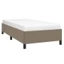 Taupe gray fabric bed frame 90x200 cm by vidaXL, Beds and slatted bases - Ref: Foro24-347038, Price: 102,63 €, Discount: %