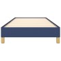 Estructura de cama de tela azul 90x200 cm de vidaXL, Camas y somieres - Ref: Foro24-346792, Precio: 71,33 €, Descuento: %