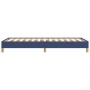 Estructura de cama de tela azul 90x200 cm de vidaXL, Camas y somieres - Ref: Foro24-346792, Precio: 71,33 €, Descuento: %