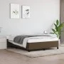 Bettgestell aus braunem Stoff, 140 x 200 cm von vidaXL, Betten und Lattenroste - Ref: Foro24-347069, Preis: 120,07 €, Rabatt: %