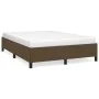 Bettgestell aus braunem Stoff, 140 x 200 cm von vidaXL, Betten und Lattenroste - Ref: Foro24-347069, Preis: 120,07 €, Rabatt: %