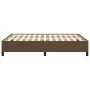 Brown fabric bed frame 140x200 cm by vidaXL, Beds and slatted bases - Ref: Foro24-347069, Price: 120,07 €, Discount: %
