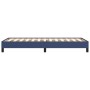 Blue fabric bed frame 80x200 cm by vidaXL, Beds and slatted bases - Ref: Foro24-346678, Price: 82,61 €, Discount: %