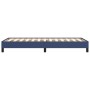 Blue fabric bed frame 90x200 cm by vidaXL, Beds and slatted bases - Ref: Foro24-346694, Price: 76,71 €, Discount: %
