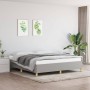 Hellgrauer Stoffbettrahmen 160x200 cm von vidaXL, Betten und Lattenroste - Ref: Foro24-347173, Preis: 120,92 €, Rabatt: %