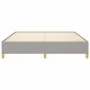 Light gray fabric bed frame 160x200 cm by vidaXL, Beds and slatted bases - Ref: Foro24-347173, Price: 123,94 €, Discount: %