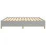 Estructura de cama tela gris claro 160x200 cm de vidaXL, Camas y somieres - Ref: Foro24-347173, Precio: 124,09 €, Descuento: %