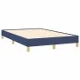 Blue fabric bed frame 120x200 cm by vidaXL, Beds and slatted bases - Ref: Foro24-346808, Price: 102,75 €, Discount: %