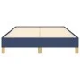 Blue fabric bed frame 120x200 cm by vidaXL, Beds and slatted bases - Ref: Foro24-346808, Price: 102,75 €, Discount: %