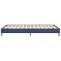 Blue fabric bed frame 120x200 cm by vidaXL, Beds and slatted bases - Ref: Foro24-346808, Price: 102,75 €, Discount: %