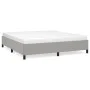 Light gray fabric bed frame 160x200 cm by vidaXL, Beds and slatted bases - Ref: Foro24-347074, Price: 125,97 €, Discount: %