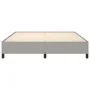 Light gray fabric bed frame 160x200 cm by vidaXL, Beds and slatted bases - Ref: Foro24-347074, Price: 125,97 €, Discount: %
