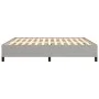 Light gray fabric bed frame 160x200 cm by vidaXL, Beds and slatted bases - Ref: Foro24-347074, Price: 125,97 €, Discount: %