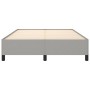 Light gray fabric bed frame 140x200 cm by vidaXL, Beds and slatted bases - Ref: Foro24-347066, Price: 115,39 €, Discount: %