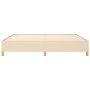 Cream fabric bed frame 200x200 cm by vidaXL, Beds and slatted bases - Ref: Foro24-347194, Price: 128,10 €, Discount: %