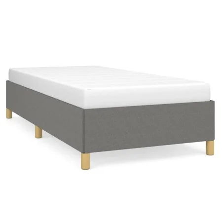 Dunkelgrauer Stoffbettrahmen 90x200 cm von vidaXL, Betten und Lattenroste - Ref: Foro24-347134, Preis: 115,29 €, Rabatt: %