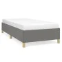 Dark gray fabric bed frame 90x200 cm by vidaXL, Beds and slatted bases - Ref: Foro24-347134, Price: 112,54 €, Discount: %