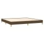 Bettgestell aus dunkelbraunem Stoff, 200 x 200 cm von vidaXL, Betten und Lattenroste - Ref: Foro24-346845, Preis: 114,25 €, R...