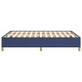Blue taupe gray fabric bed frame 140x200 cm by vidaXL, Beds and slatted bases - Ref: Foro24-347171, Price: 114,03 €, Discount: %