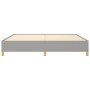 Estructura de cama gris claro tela 200x200 cm de vidaXL, Camas y somieres - Ref: Foro24-347189, Precio: 116,79 €, Descuento: %