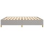 Estructura de cama gris claro tela 200x200 cm de vidaXL, Camas y somieres - Ref: Foro24-347189, Precio: 116,79 €, Descuento: %