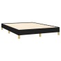 Black fabric bed frame 140x190 cm by vidaXL, Beds and slatted bases - Ref: Foro24-346812, Price: 130,24 €, Discount: %