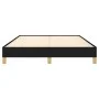 Black fabric bed frame 140x190 cm by vidaXL, Beds and slatted bases - Ref: Foro24-346812, Price: 127,76 €, Discount: %