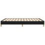 Black fabric bed frame 140x190 cm by vidaXL, Beds and slatted bases - Ref: Foro24-346812, Price: 130,24 €, Discount: %