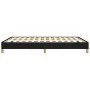 Black fabric bed frame 140x190 cm by vidaXL, Beds and slatted bases - Ref: Foro24-346812, Price: 127,76 €, Discount: %