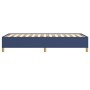 Blue fabric bed frame 80x200 cm by vidaXL, Beds and slatted bases - Ref: Foro24-347123, Price: 96,24 €, Discount: %