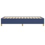Blue fabric bed frame 90x190 cm by vidaXL, Beds and slatted bases - Ref: Foro24-347131, Price: 67,61 €, Discount: %