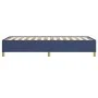 Blue fabric bed frame 90x190 cm by vidaXL, Beds and slatted bases - Ref: Foro24-347131, Price: 72,48 €, Discount: %