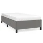 Estructura de cama de tela gris oscuro 80x200 cm de vidaXL, Camas y somieres - Ref: Foro24-347019, Precio: 99,21 €, Descuento: %