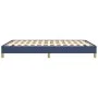 Blue taupe gray fabric bed frame 140x200 cm by vidaXL, Beds and slatted bases - Ref: Foro24-346824, Price: 96,05 €, Discount: %