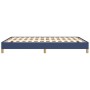 Estructura de cama de tela gris taupe azul 140x200 cm de vidaXL, Camas y somieres - Ref: Foro24-346824, Precio: 107,50 €, Des...