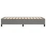 Estructura de cama de tela gris oscuro 80x200 cm de vidaXL, Camas y somieres - Ref: Foro24-347019, Precio: 99,21 €, Descuento: %